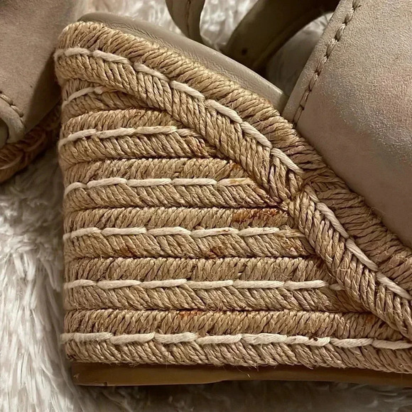 Prada suede espadrille’s neutral sandals shoes - Picture 5 of 17
